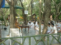 บรรยากาศการอบรมจริยธรรม 2